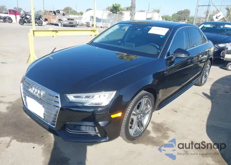2017 Audi A4 2.0T Premium из США, поврежденный, VIN WAUENAF49HN001599